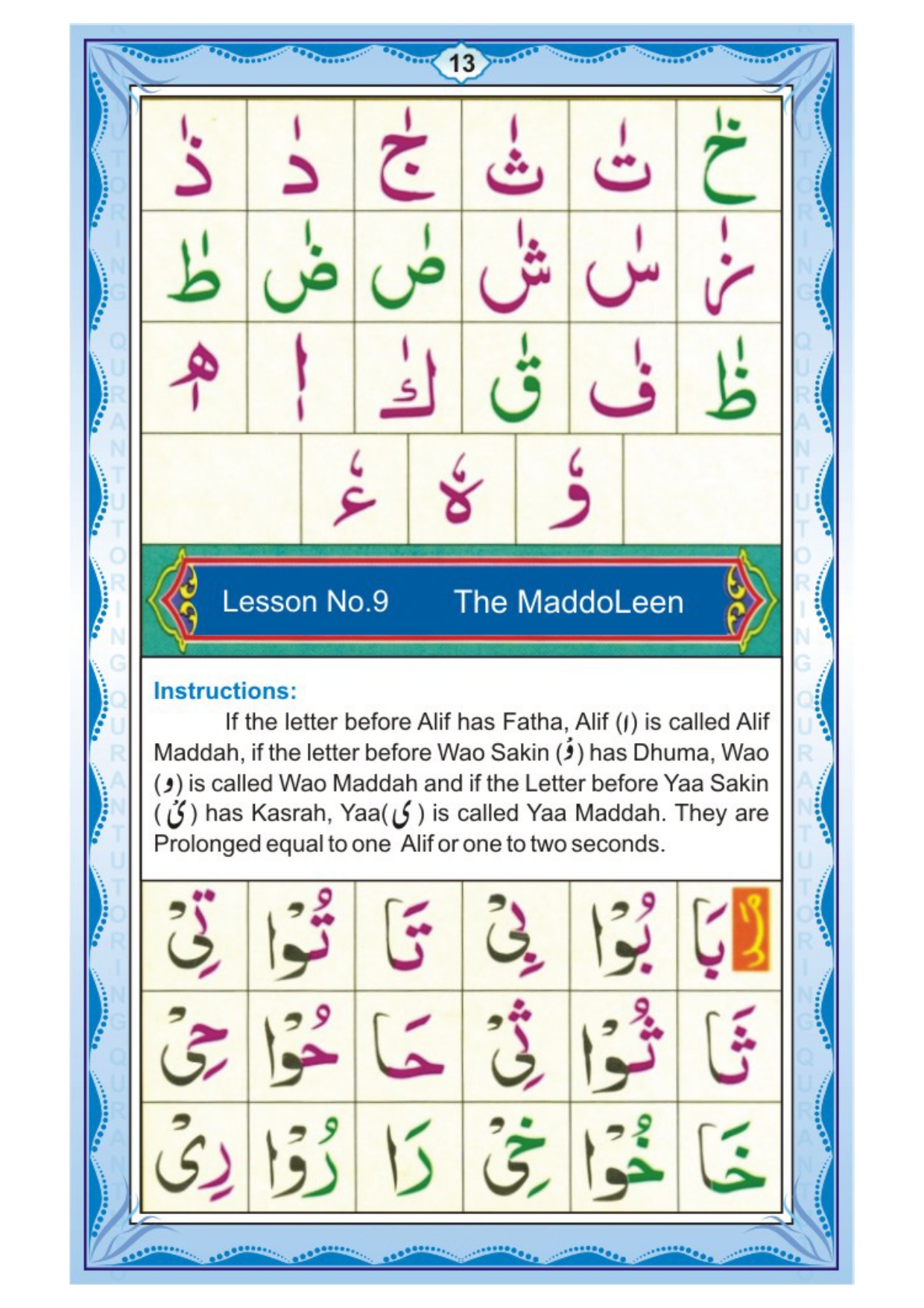 Norani Qaida English - Page 13