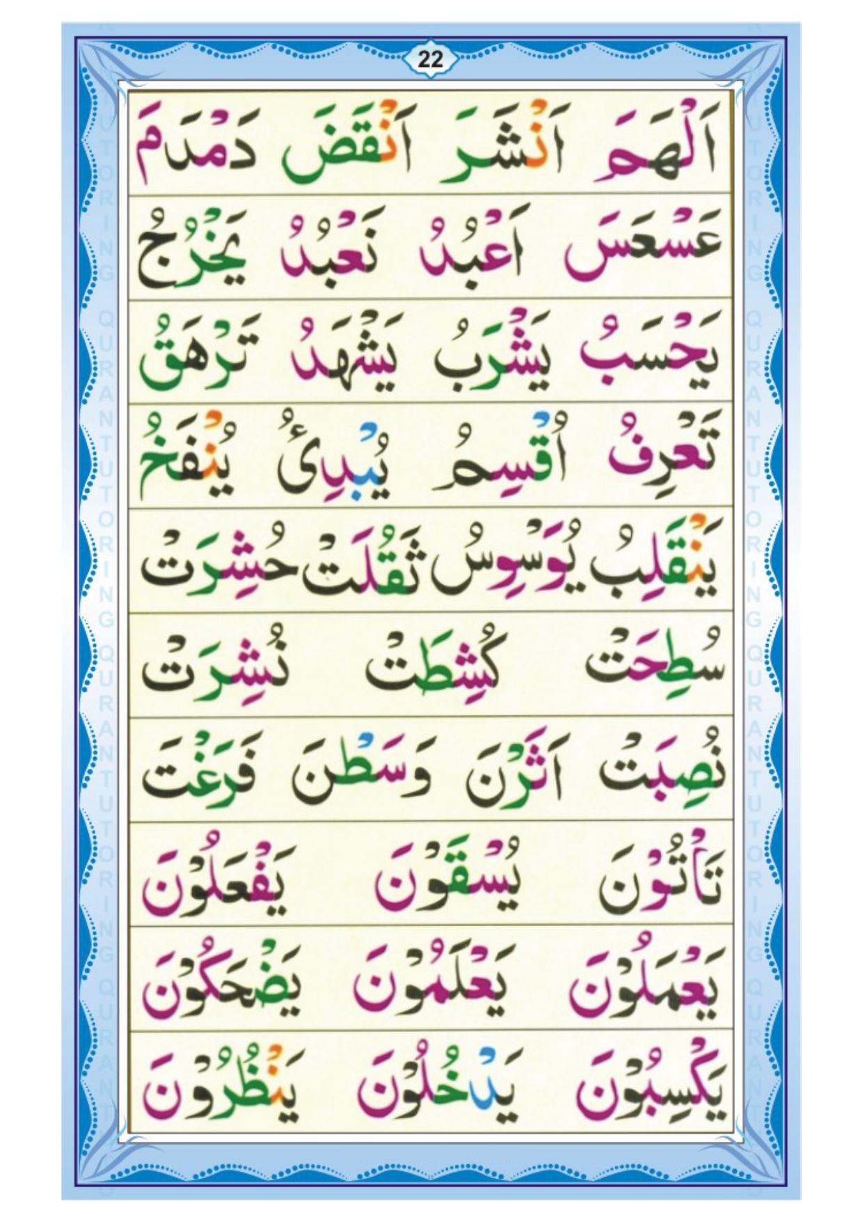 Norani Qaida English - Page 22