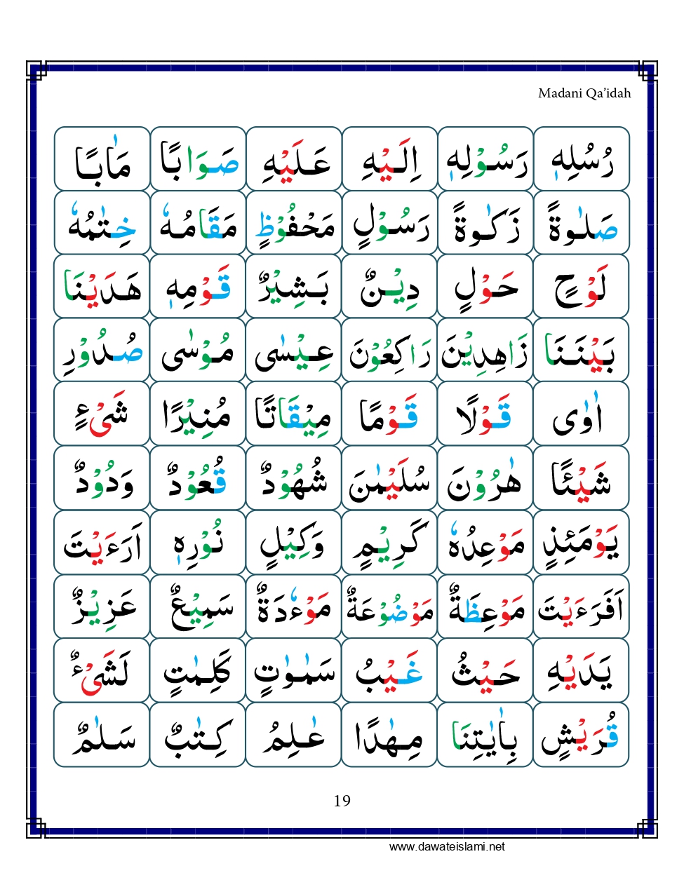 Madani Qaida - Page 29