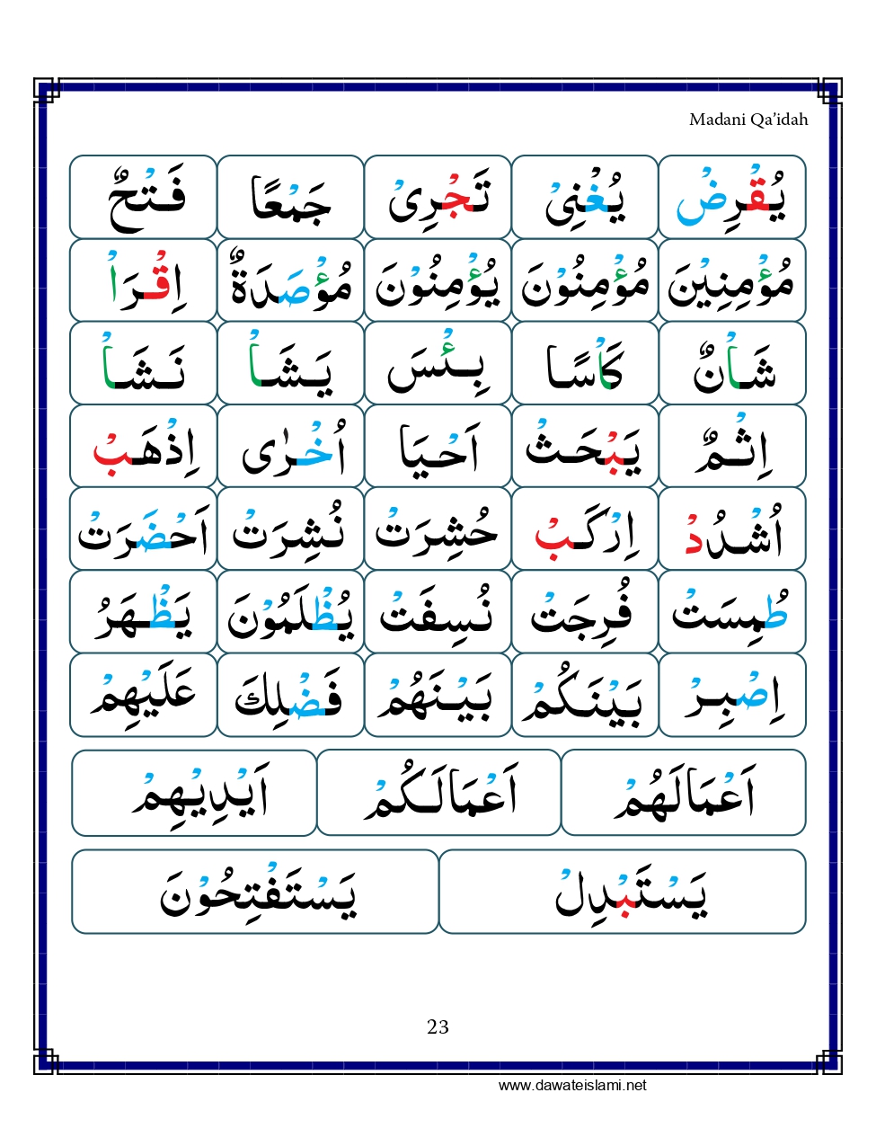 Madani Qaida - Page 33
